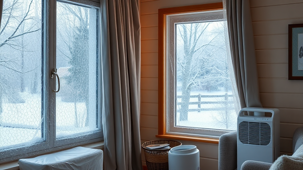 단열 & 외풍 차단 방법 (realistic 스타일)