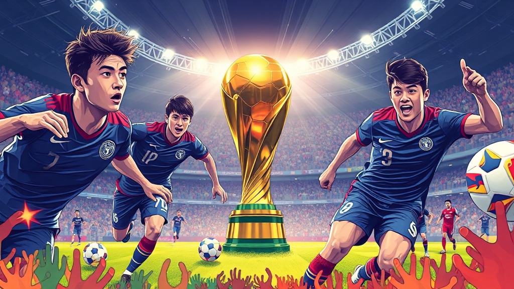 울산 HD, 조 편성과 전망은? (illustration 스타일)