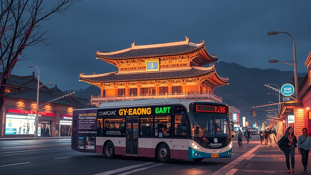 교통 및 숙박 정보 (realistic 스타일)