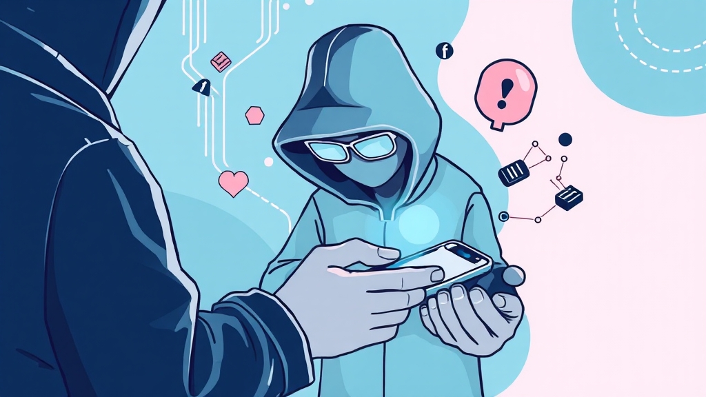 KT 유심 교체, 왜 필요할까? (illustration 스타일)