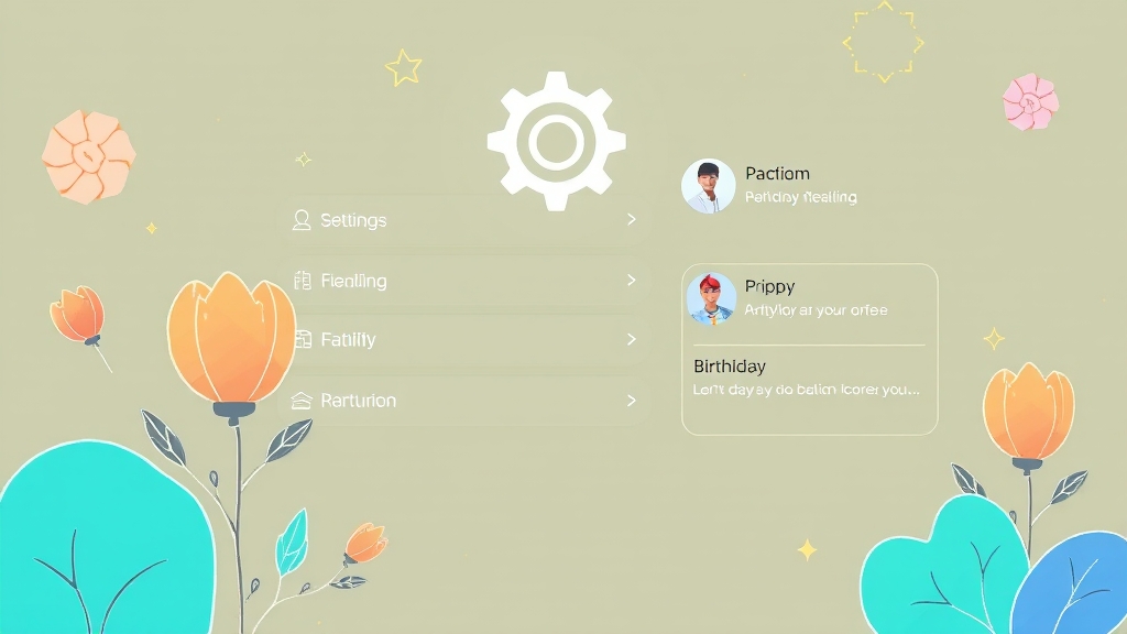 설정으로 가는 첫걸음 (illustration 스타일)