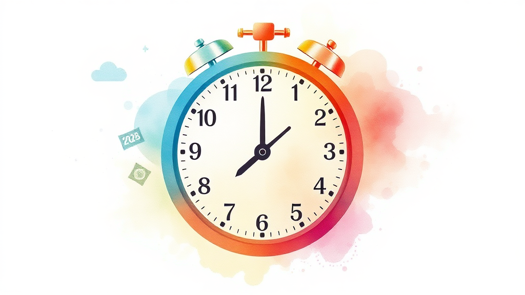 주휴수당 완벽 이해 (watercolor 스타일)