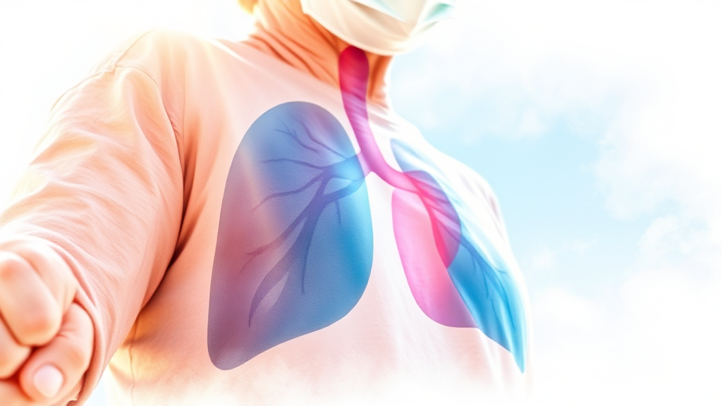 결핵 예방 방법은? (watercolor 스타일)