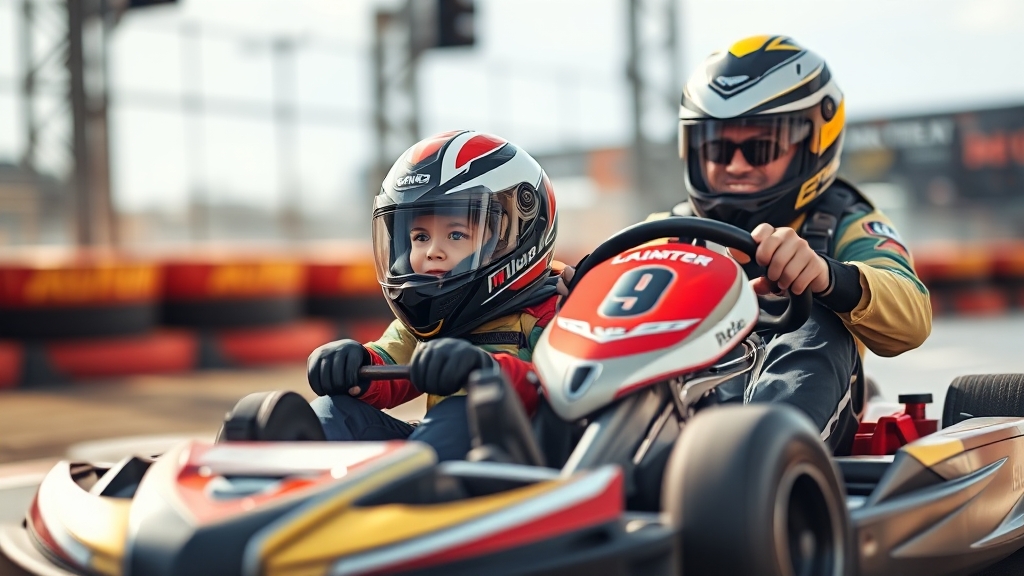 레저 카트 체험, 놓치지 마세요! (realistic 스타일)