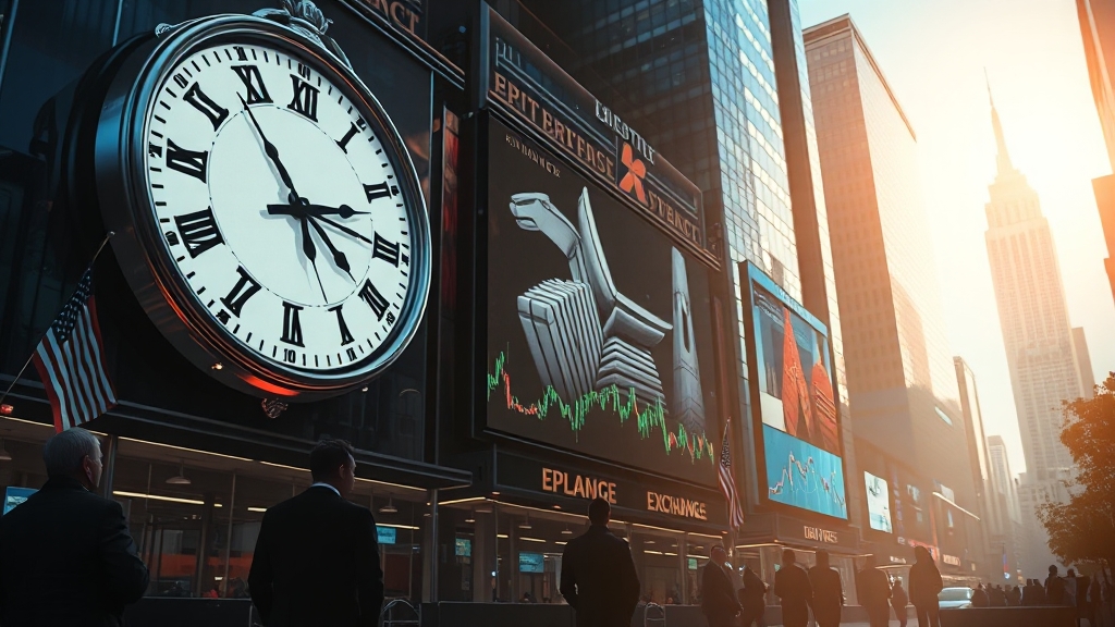 미국 주식 거래 시간 완벽 정리 (realistic 스타일)