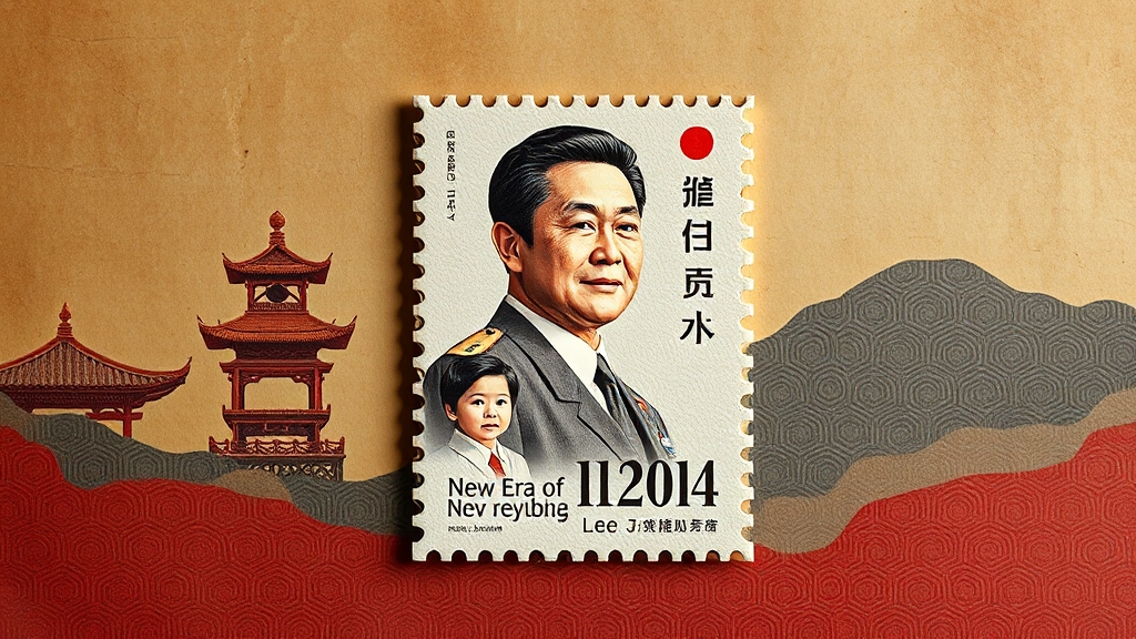 우표 디자인, 정책 철학을 담다 (realistic 스타일)