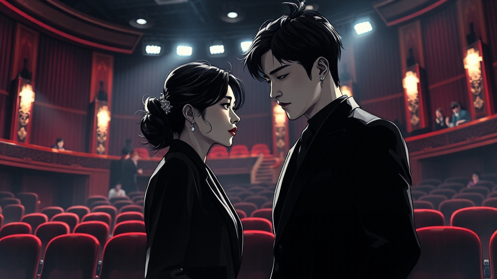 배우 인터뷰 및 관전 포인트 (illustration 스타일)