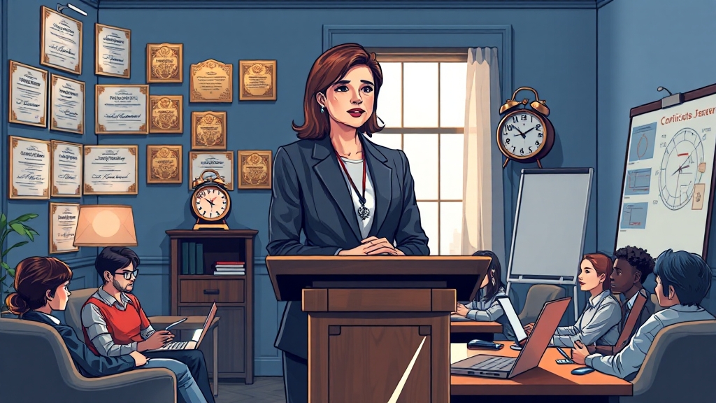 수준 높은 강의 퀄리티 & 유의사항 (illustration 스타일)