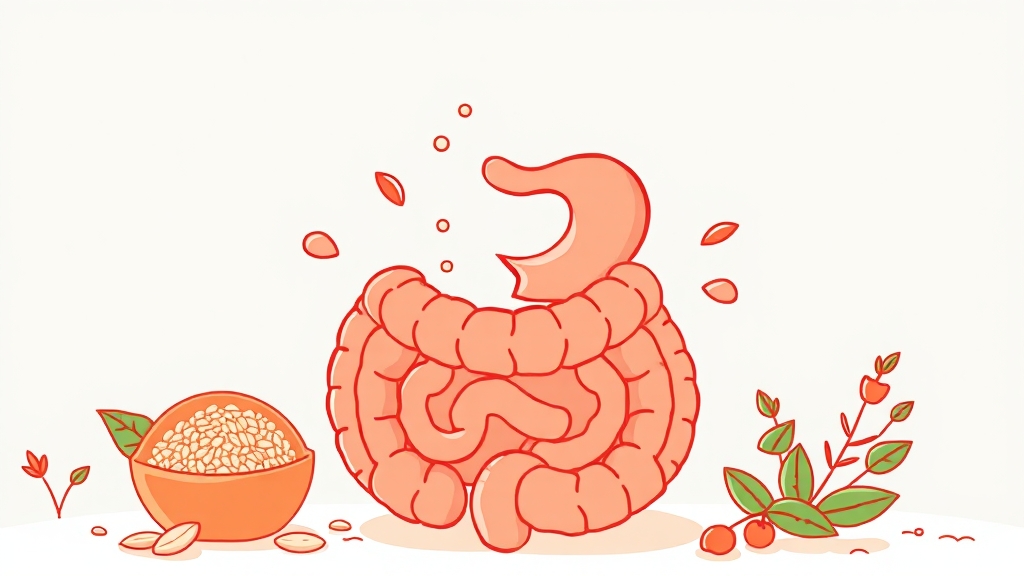 안티칼 알파 + 식이섬유 효과 (illustration 스타일)