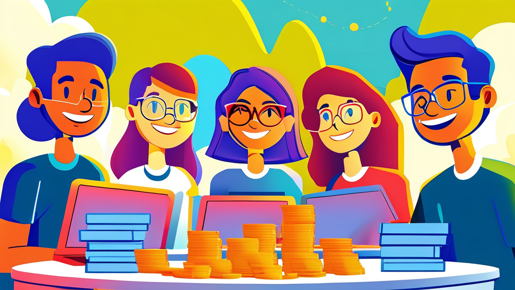 금리 혜택 극대화 전략 및 예상 수령액 (cartoon 스타일)