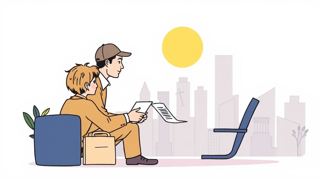 실업급여 지급액과 지급 기간, 어떻게 결정될까? (illustration 스타일)