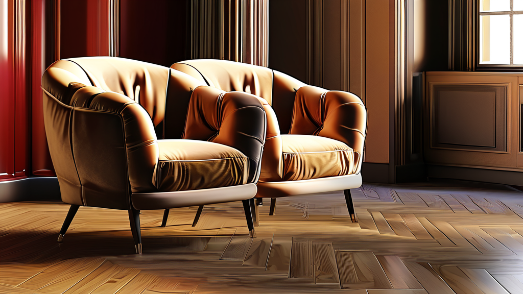 소재별 편안함 비교: 벨벳부터 패브릭까지 (realistic 스타일)