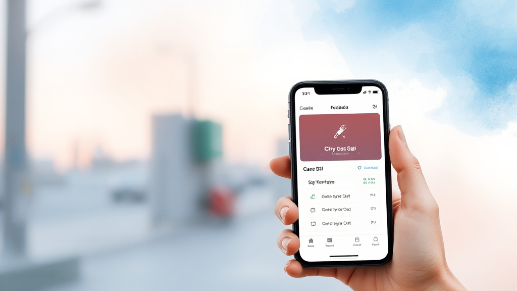 요금 조회 및 납부 방법 상세 안내 (watercolor 스타일)