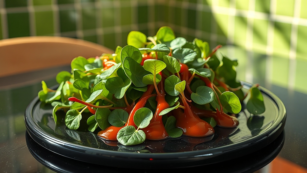 쇠비름 섭취 가이드 (realistic 스타일)