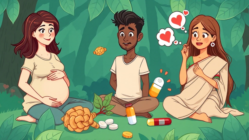 특별한 경우의 황기 섭취 (cartoon 스타일)