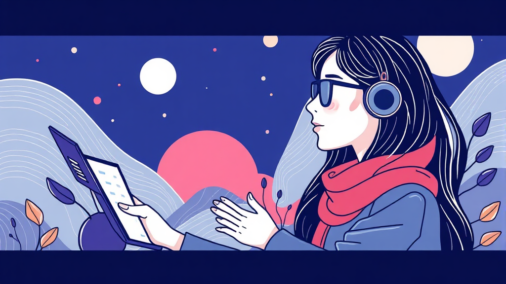 빅스비 4.0, 미래 AI 비서의 가능성을 엿보다 (illustration 스타일)