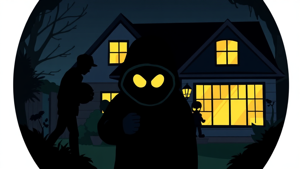 홈캠 해킹, 왜 심각할까요? (cartoon 스타일)