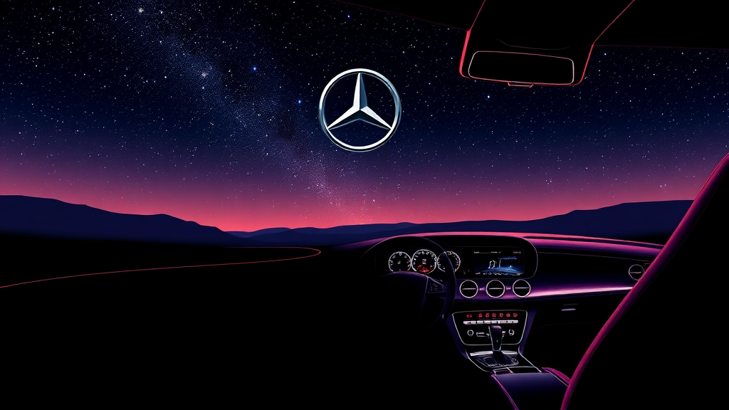 CLA220 하이브리드 디자인 분석 (illustration 스타일)