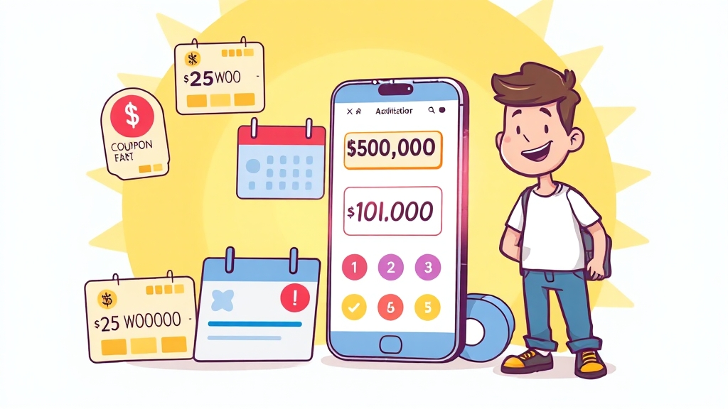 지급 금액 및 추가 혜택 (cartoon 스타일)