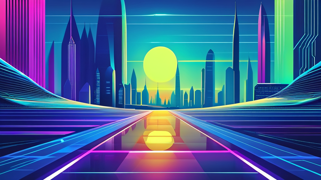 미래 성장 동력 확보: 반도체 산업 경쟁력 강화 방안 (illustration 스타일)