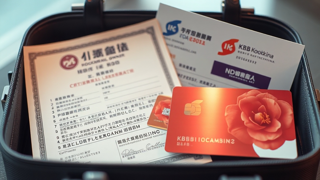 제출 서류, 이것만 챙기세요! (realistic 스타일)