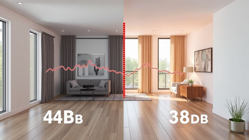 소음 측정 데이터의 의미와 법적 기준 (realistic 스타일)