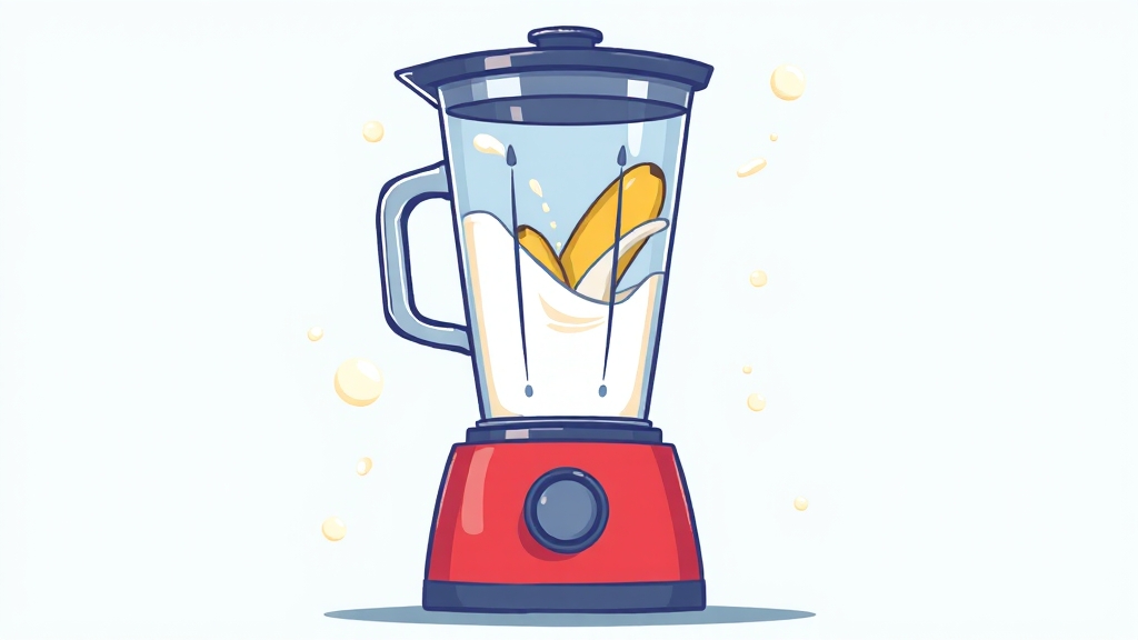 히카마 스무디 & 샐러드 레시피 (cartoon 스타일)