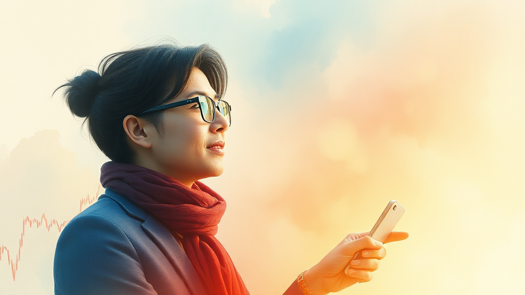 성공 투자를 위한 전략과 유의사항 (watercolor 스타일)