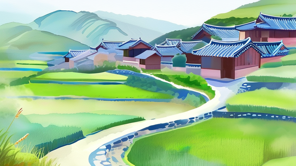 용돈 받는 기분! 거창 반값여행 신청 방법 A to Z (watercolor 스타일)