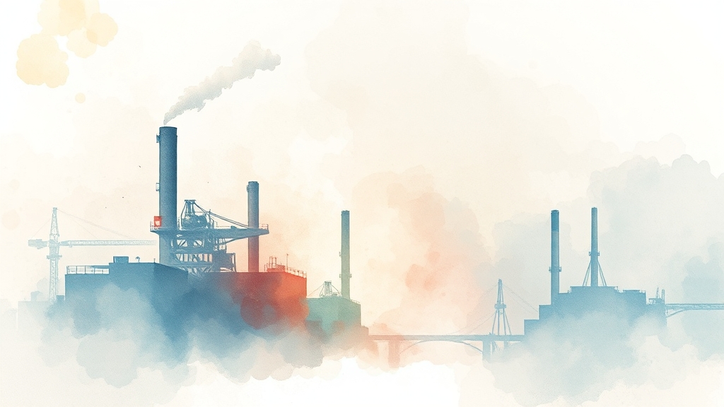 재무 구조, 어떻게 바뀔까? (watercolor 스타일)