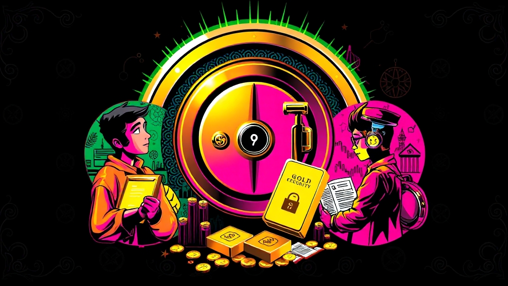 투자 목적별 금 투자 방법 비교 (popart 스타일)