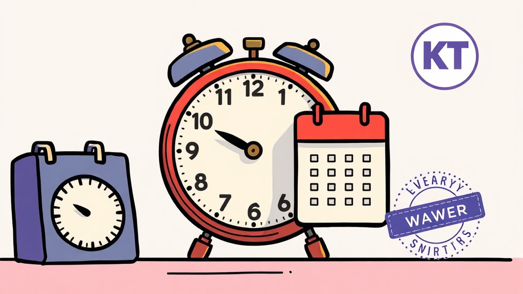 KT 위약금 면제 대상 및 조건 상세 (illustration 스타일)