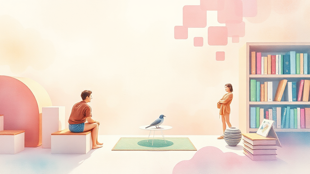 온라인 사용처 안내 (watercolor 스타일)