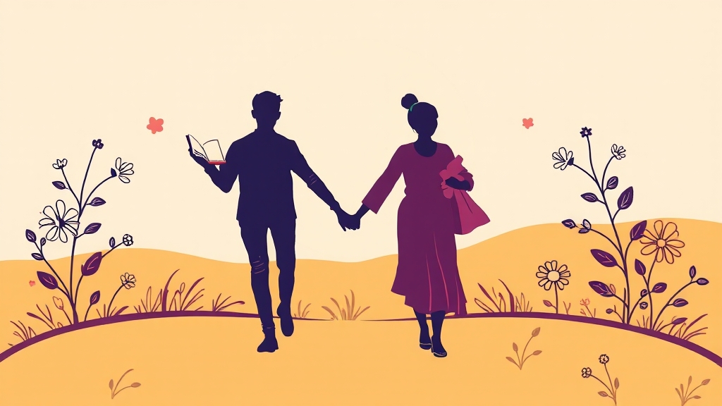 MBTI 궁합의 한계 (illustration 스타일)