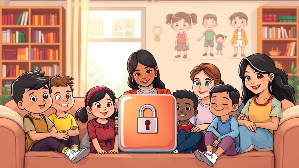 자녀의 임의 해제, 어떻게 막을까? (cartoon 스타일)