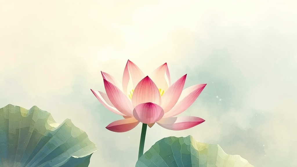 삼재 단계별 영향 (watercolor 스타일)