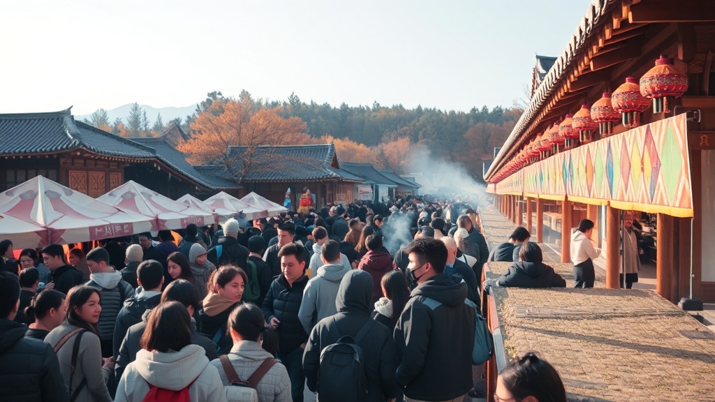 김천김밥축제, 어떻게 달라졌나? (realistic 스타일)