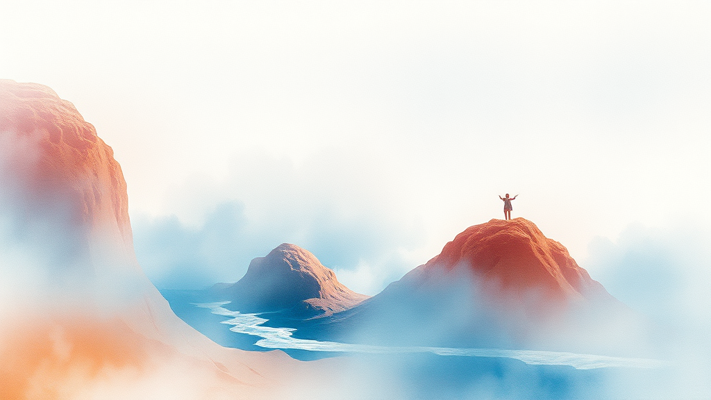 구문소 방문 정보 및 추천 코스 (watercolor 스타일)