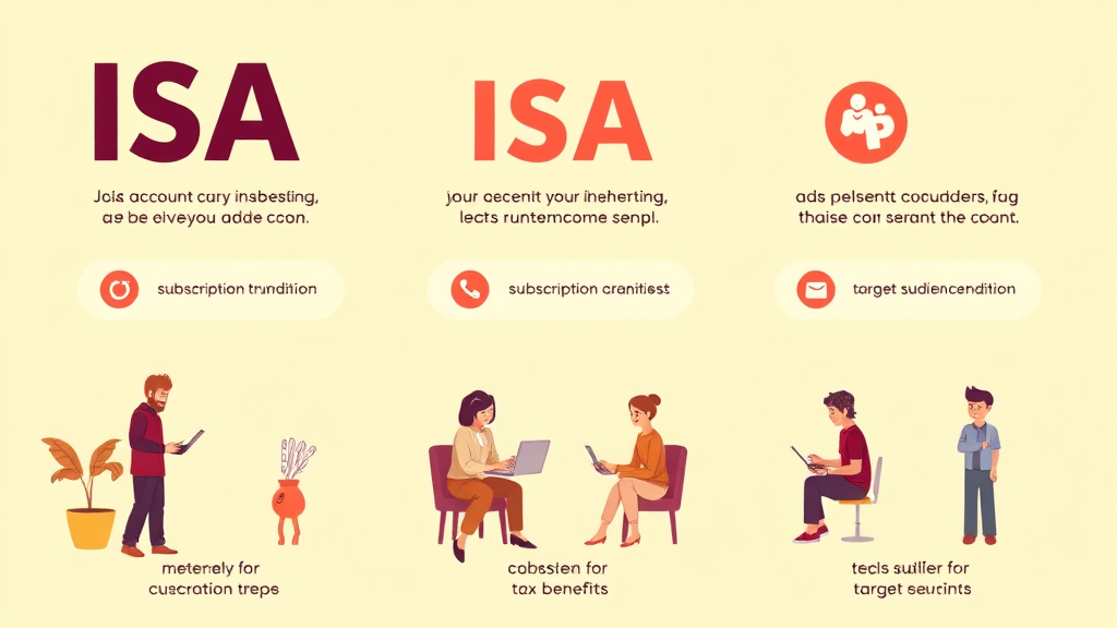 ISA 계좌, 누가 가입하면 좋을까? 가입 조건과 대상 (cartoon 스타일)