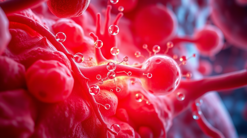 알부민 효능: 긍정적 영향 (realistic 스타일)