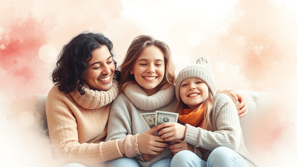 지원금 규모, 얼마나 받을 수 있나? (watercolor 스타일)