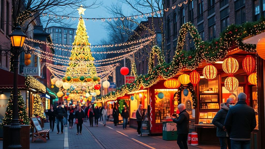 크리스마스 여행 추천 (realistic 스타일)