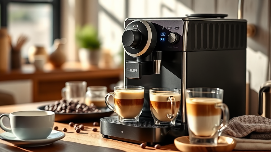 필립스 라떼고 5000, 왜 선택했을까? (realistic 스타일)