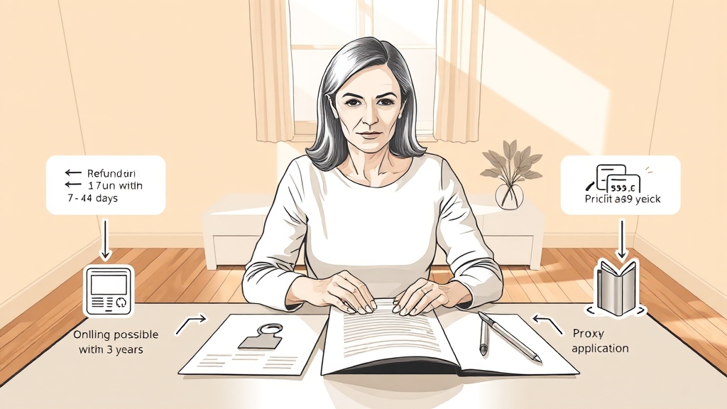 신청 절차, 어렵지 않아요! (illustration 스타일)