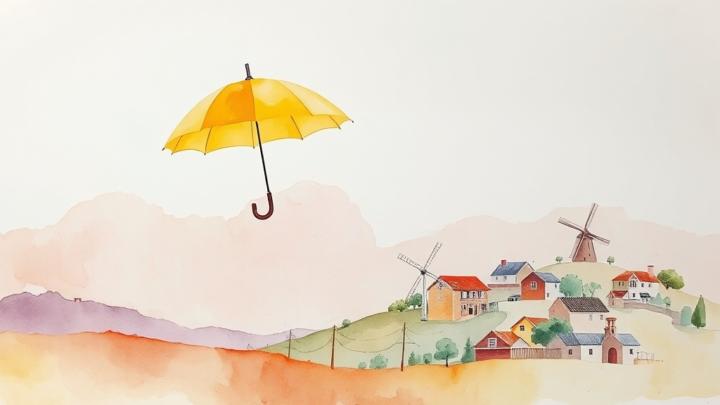 해지 방법 및 유의사항 (watercolor 스타일)