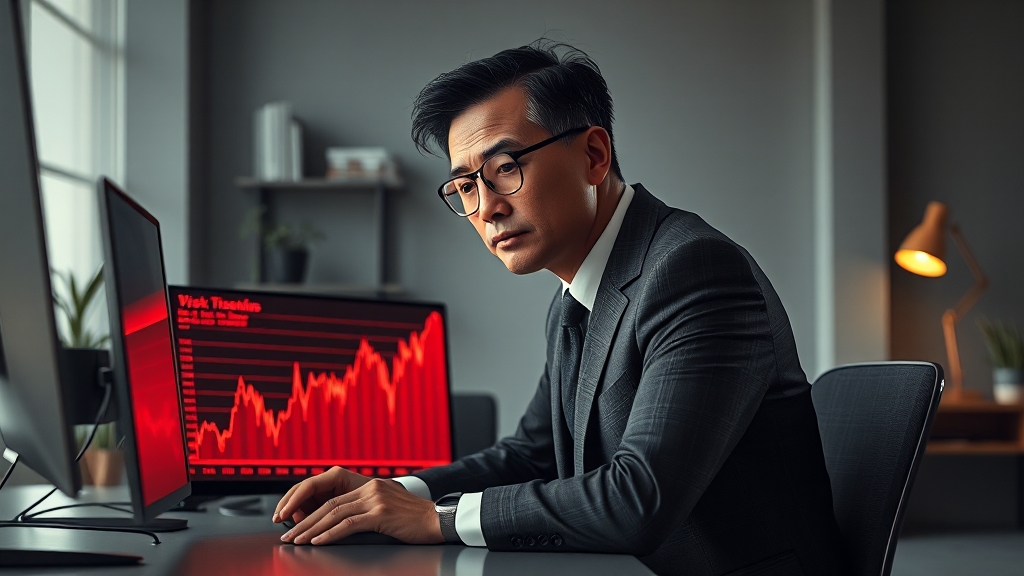 투자 시 리스크는? (realistic 스타일)