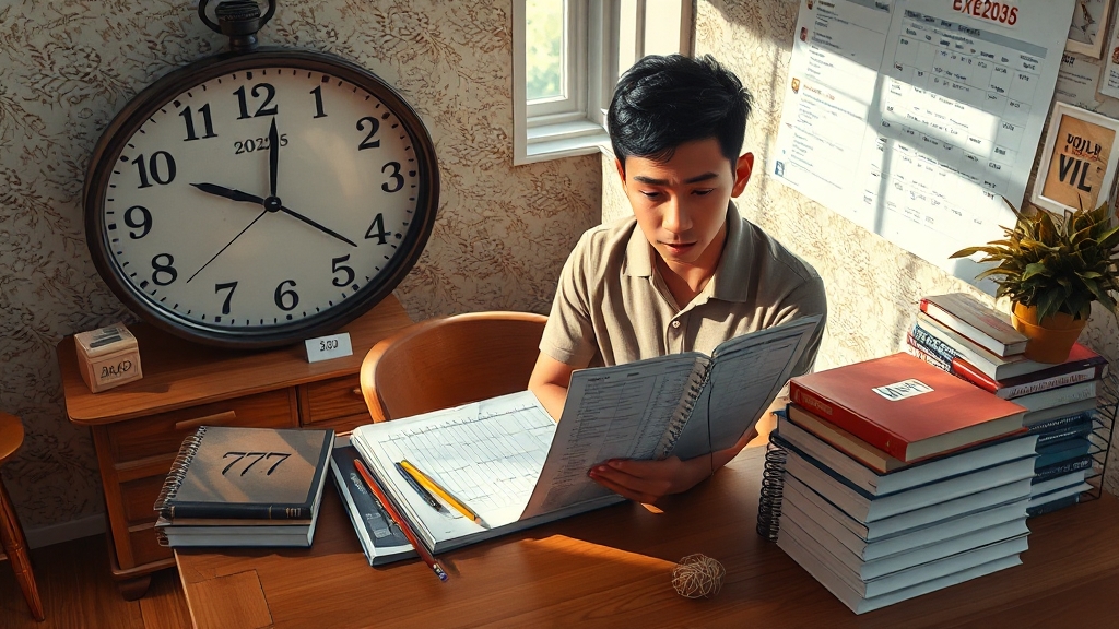 국가직 vs 지방직 9급 시험 비교 (realistic 스타일)