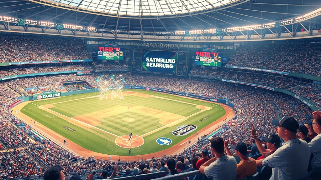 2025 KBO, 뜨거운 열기 속으로! (realistic 스타일)