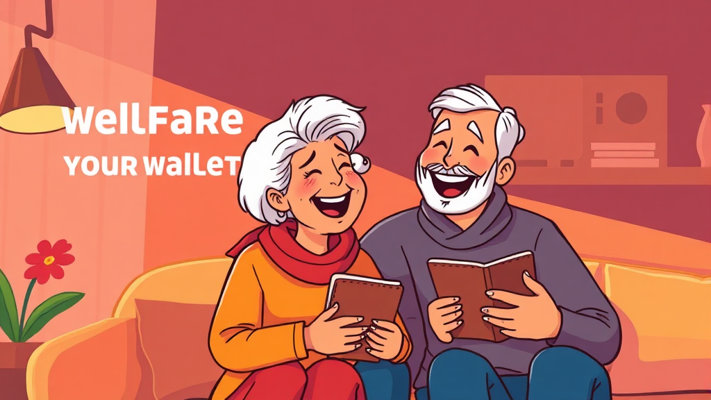 맞춤형 급여 안내 및 복지지갑 (cartoon 스타일)