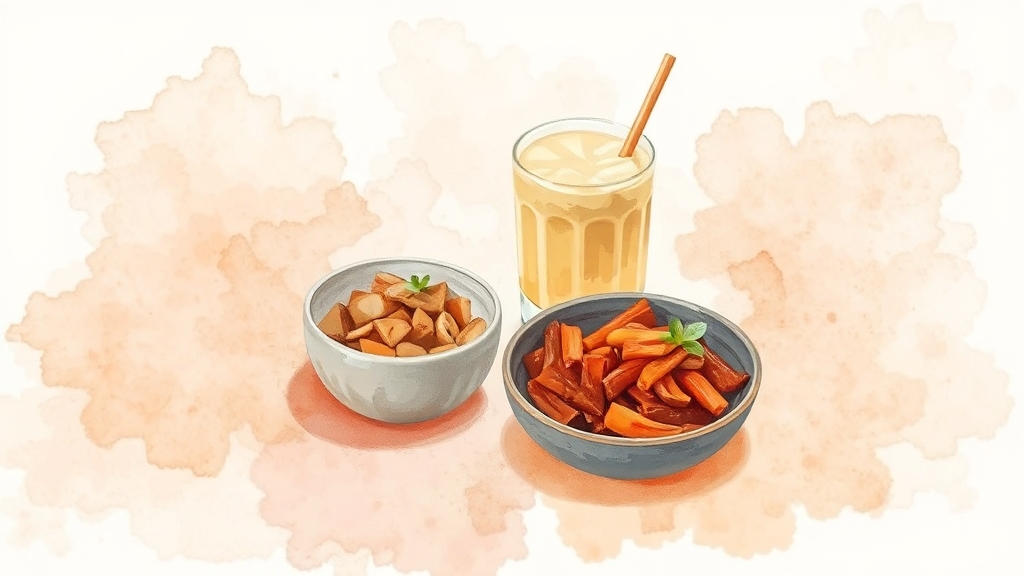 히카마 활용 레시피 (watercolor 스타일)